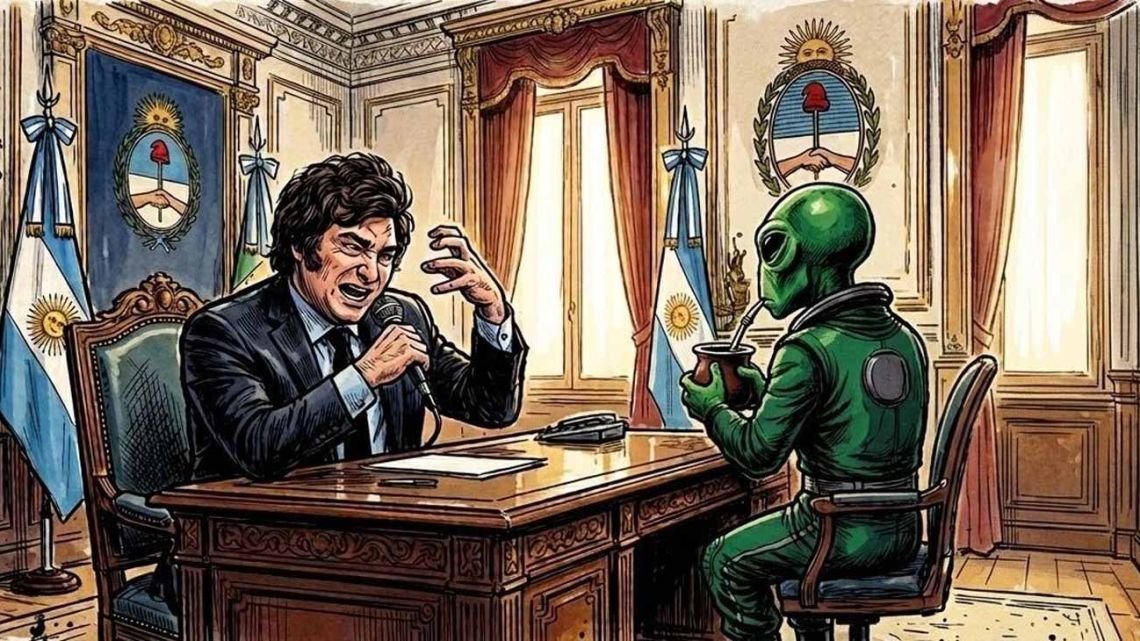 Día 913, cómo le explicamos a un marciano que Milei podría ser reelecto