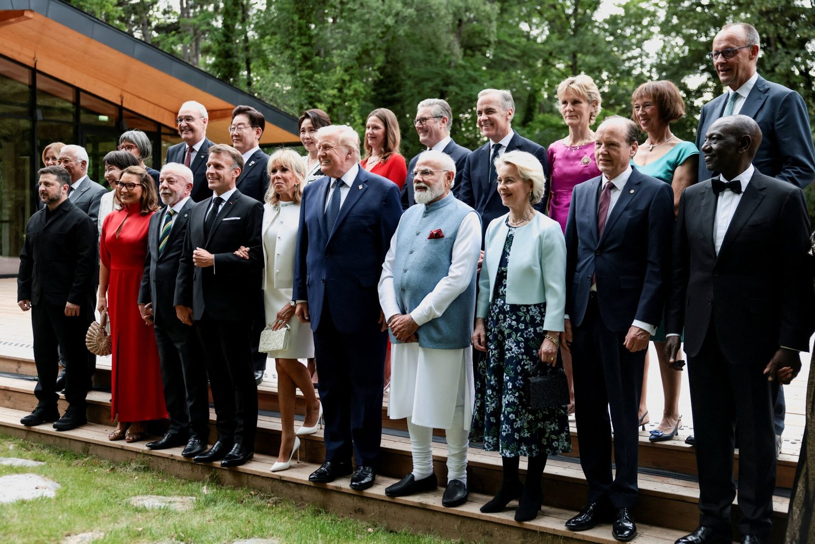 El G-7 arroja una frágil tregua política en el cisma de Occidente
