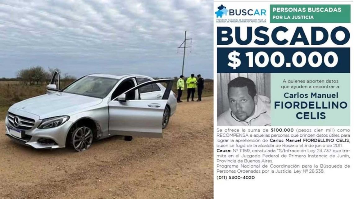 El historial delictivo del narco del Mercedes-Benz que desparramó 260 kilos de cocaína