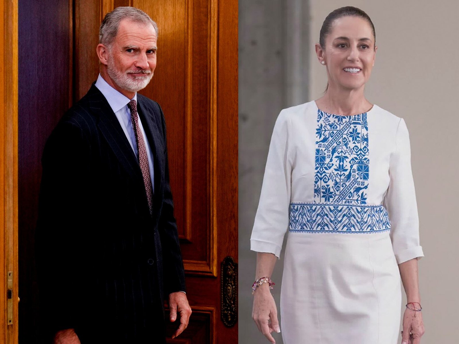 Felipe IV y Claudia Sheinbaum.
