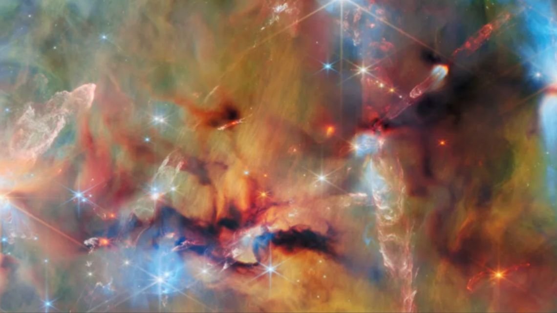El telescopio James Webb capturó una impactante imagen de la guardería estelar Orión