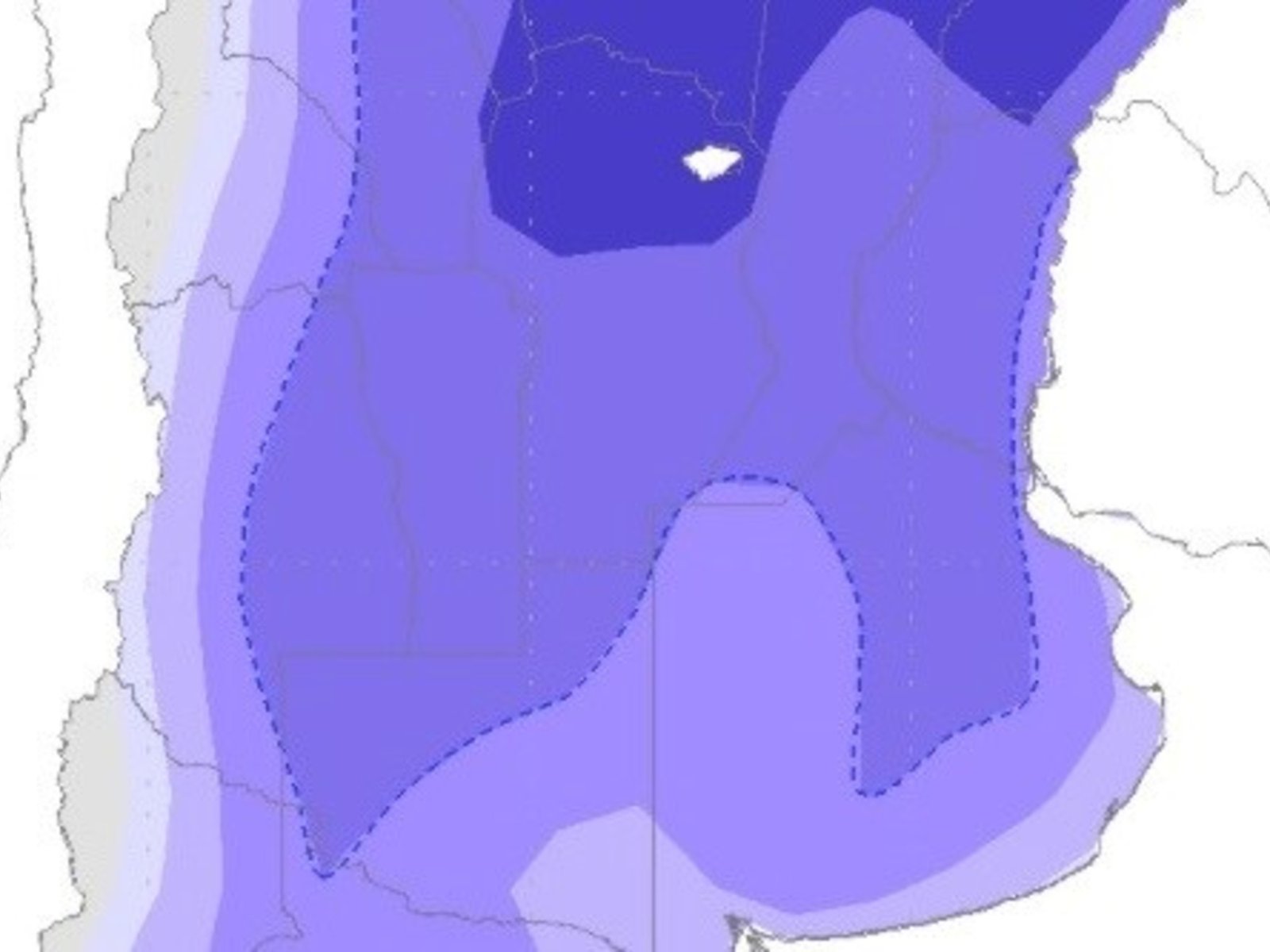Explican cómo es la "bomba polar" que cubrirá el país esta semana con posible nieve en un lugar poco habitual