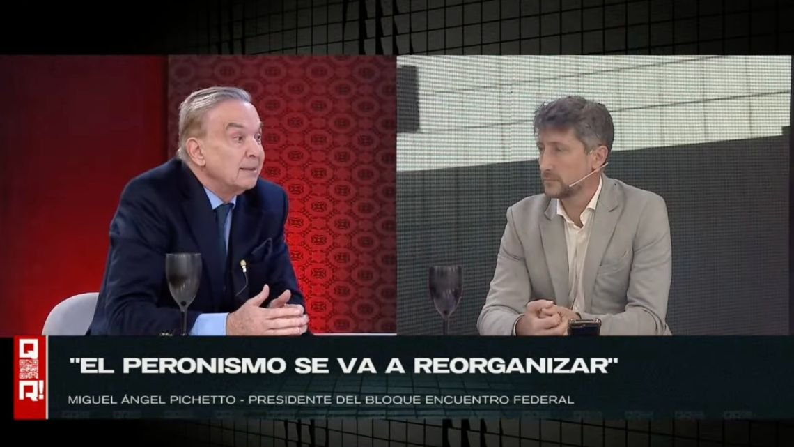 "Hay que aunar voluntades para ganar las elecciones": Pichetto explicó su estrategia para enfrentar a Milei en "QR!"