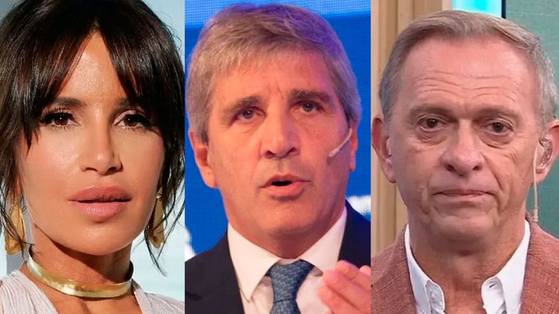 Insultos como política de Estado: Luis Caputo, sin nombrarlos, les dijo "boluda" a Florencia Peña y "enfermo" a Bonelli