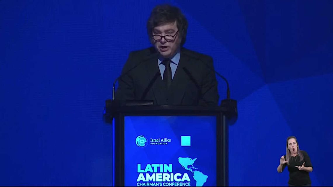 Javier Milei llamó a fortalecer una alianza regional con Israel y afirmó que “no hay neutralidad posible” frente al terrorismo