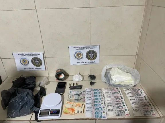 La denuncia anónima que destapó una red de venta de drogas en Comodoro