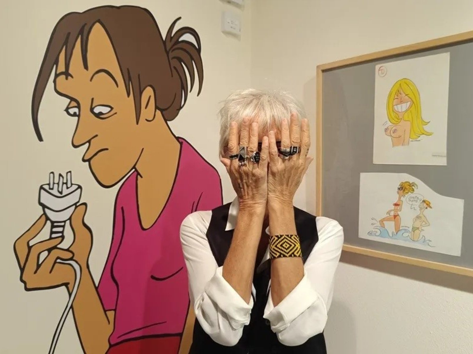 La dibujante Maitena recibió el Premio Quevedos y marcó un hito para las mujeres del cómic