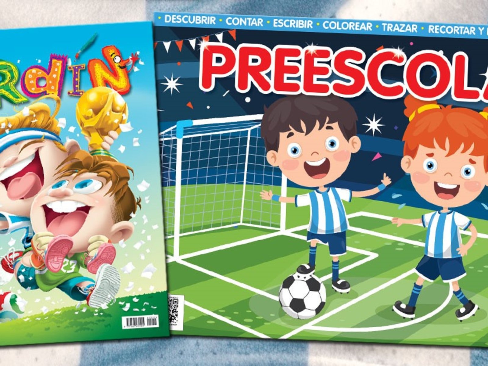 Las revistas para chicos también se suman al clima mundialista con juegos, actividades y cuentos