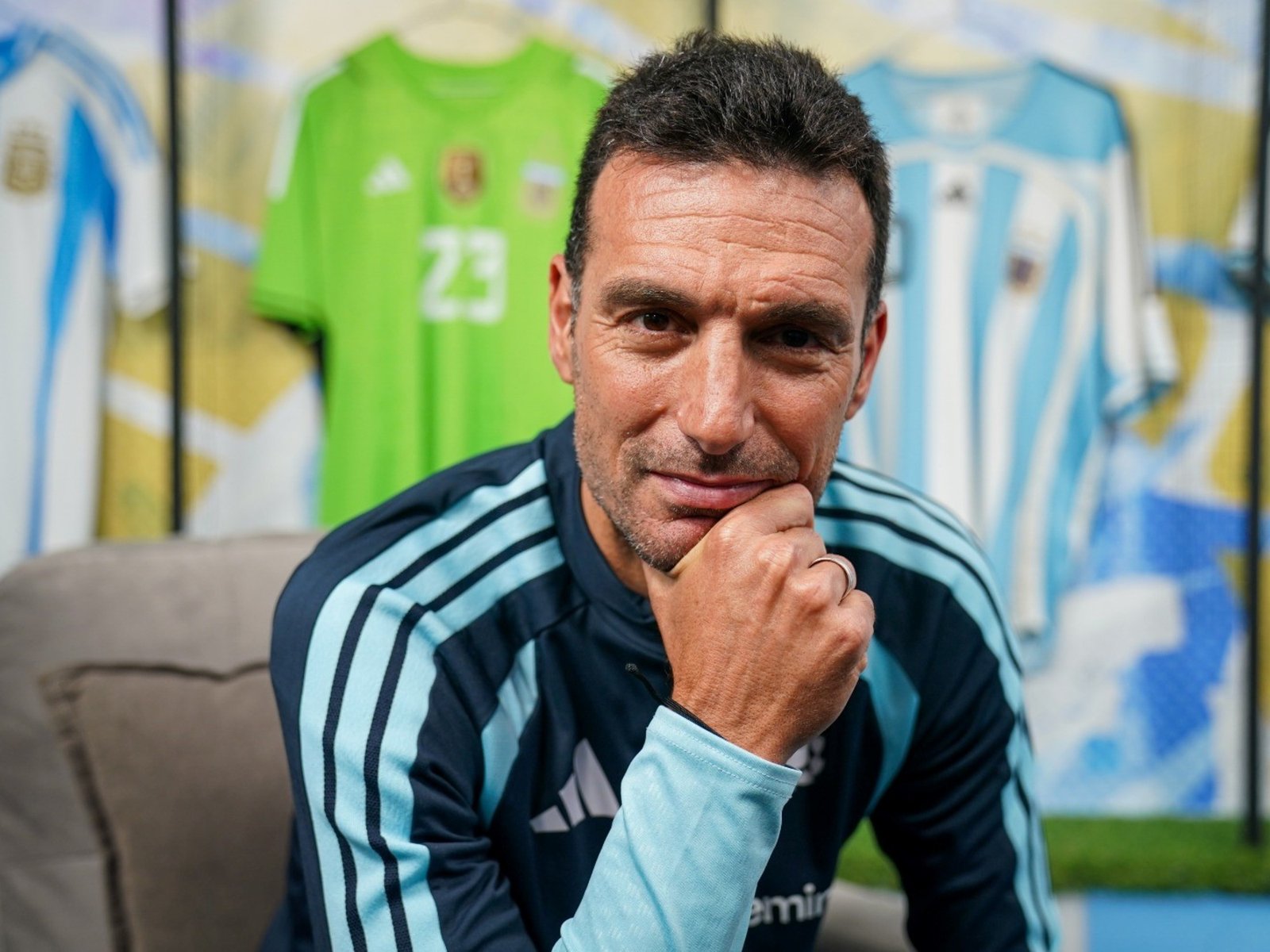 Lionel Scaloni, exclusivo con Olé: "Heredé un poco de mi viejo no tenerle miedo a nada" :: Olé