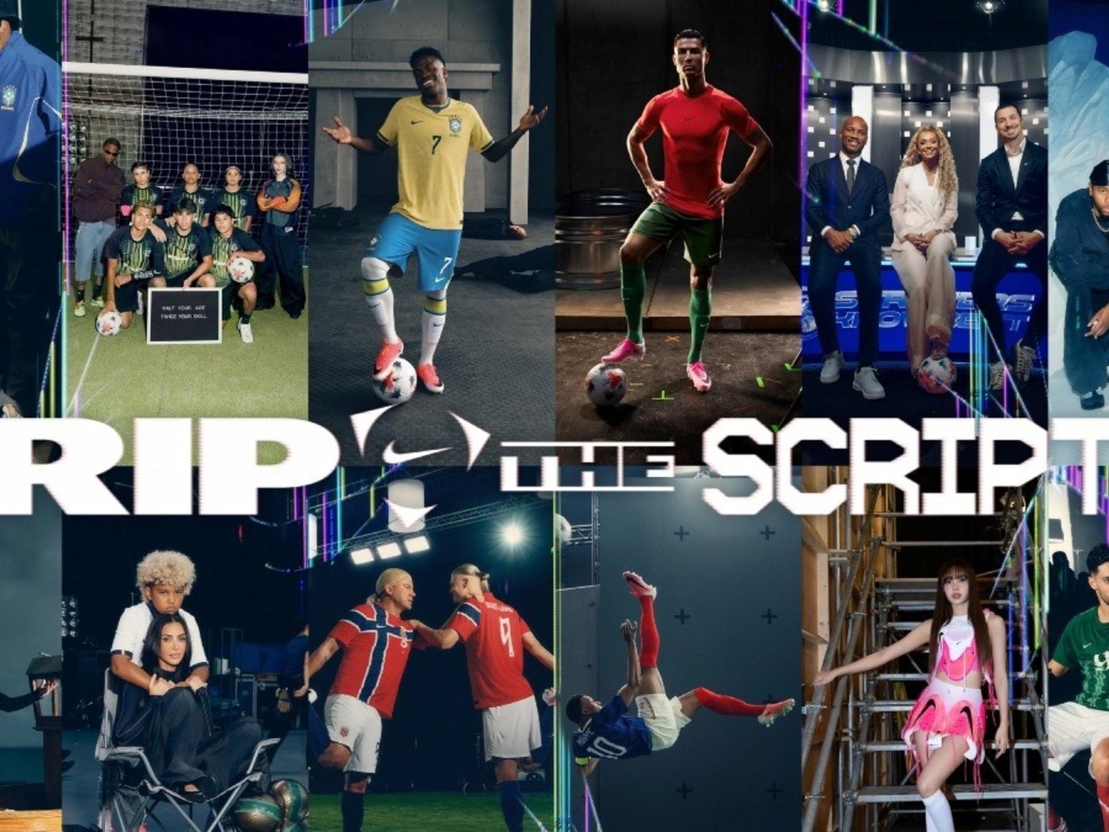 Mbappé, Cristiano Ronaldo, LeBron y Kim Kardashian, juntos en un comercial repleto de estrellas rumbo al Mundial 2026