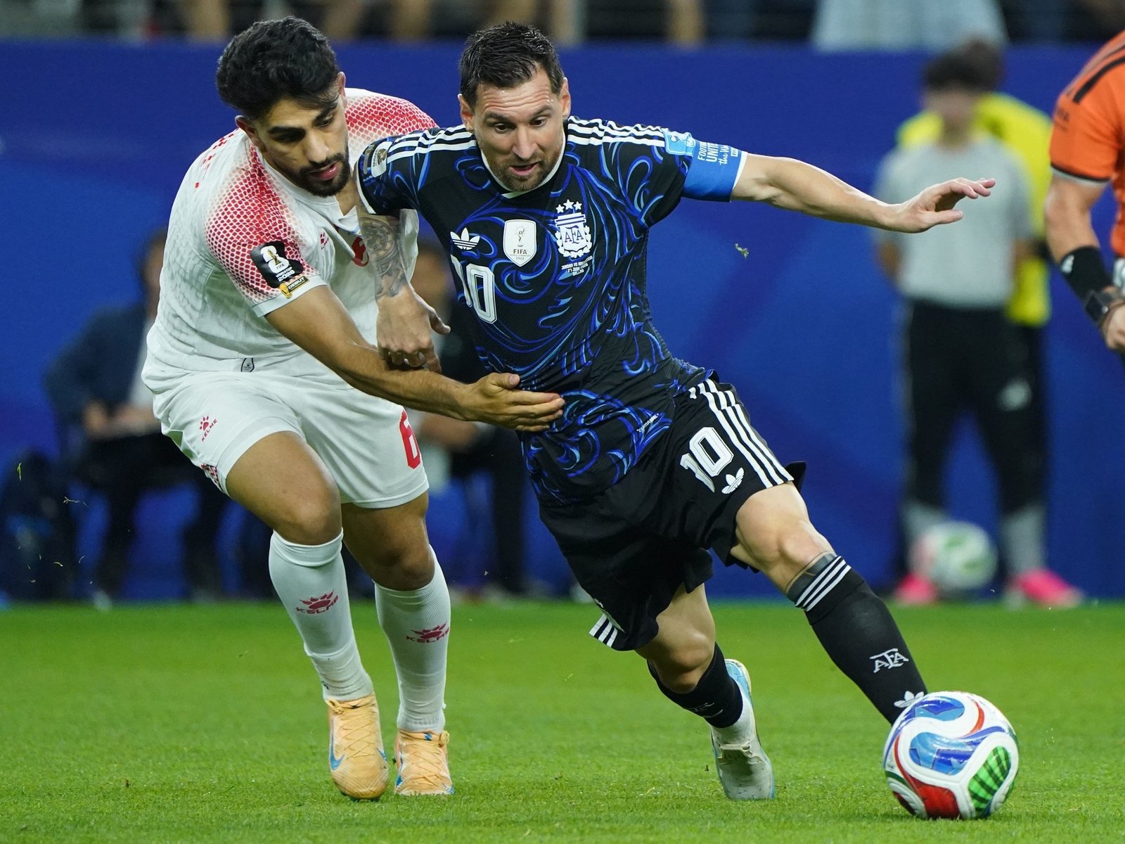 Messi brilló pero el triunfo lo abrieron Lo Celso y Lautaro