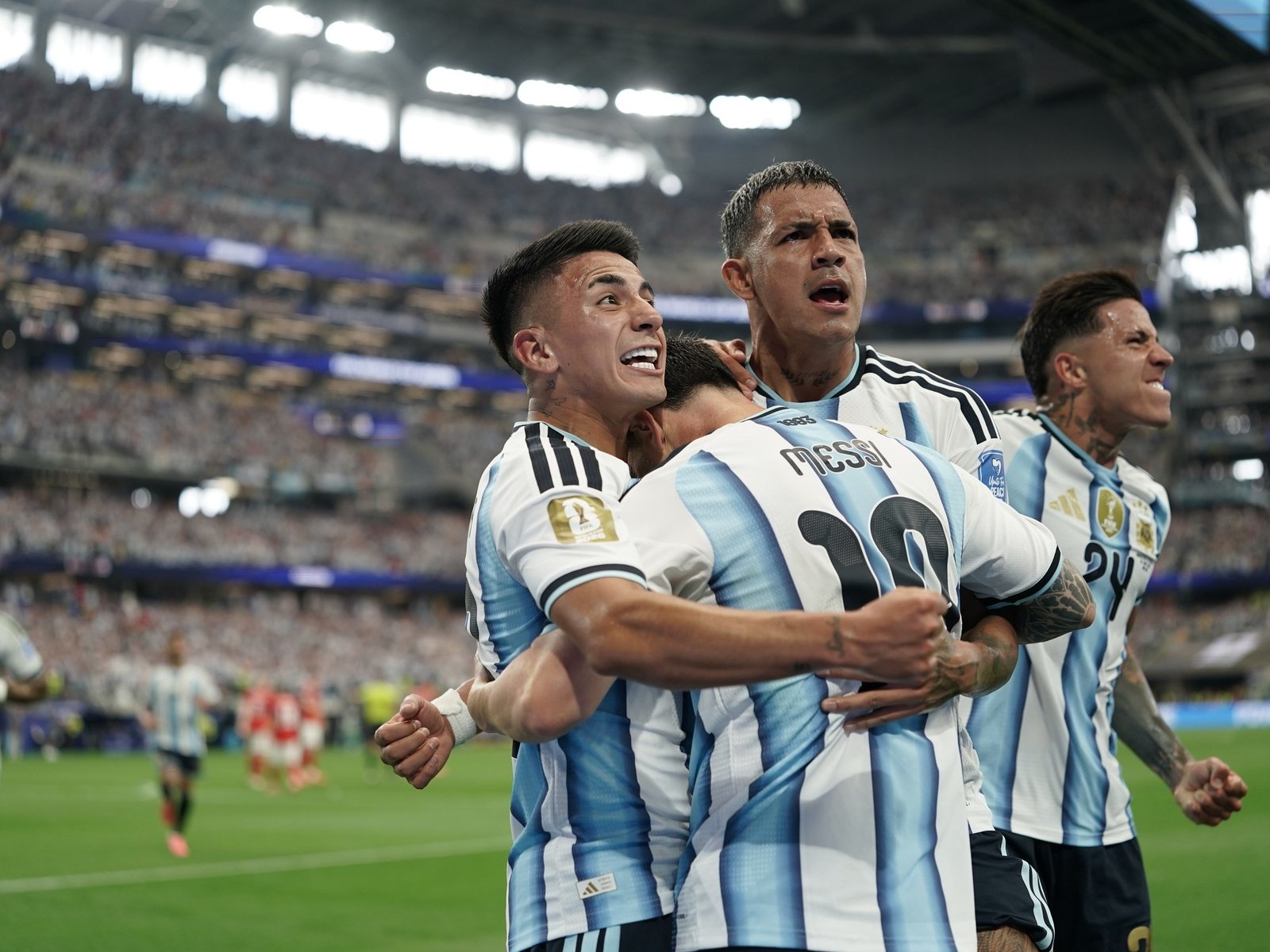 "Mi gol fue todo de él"