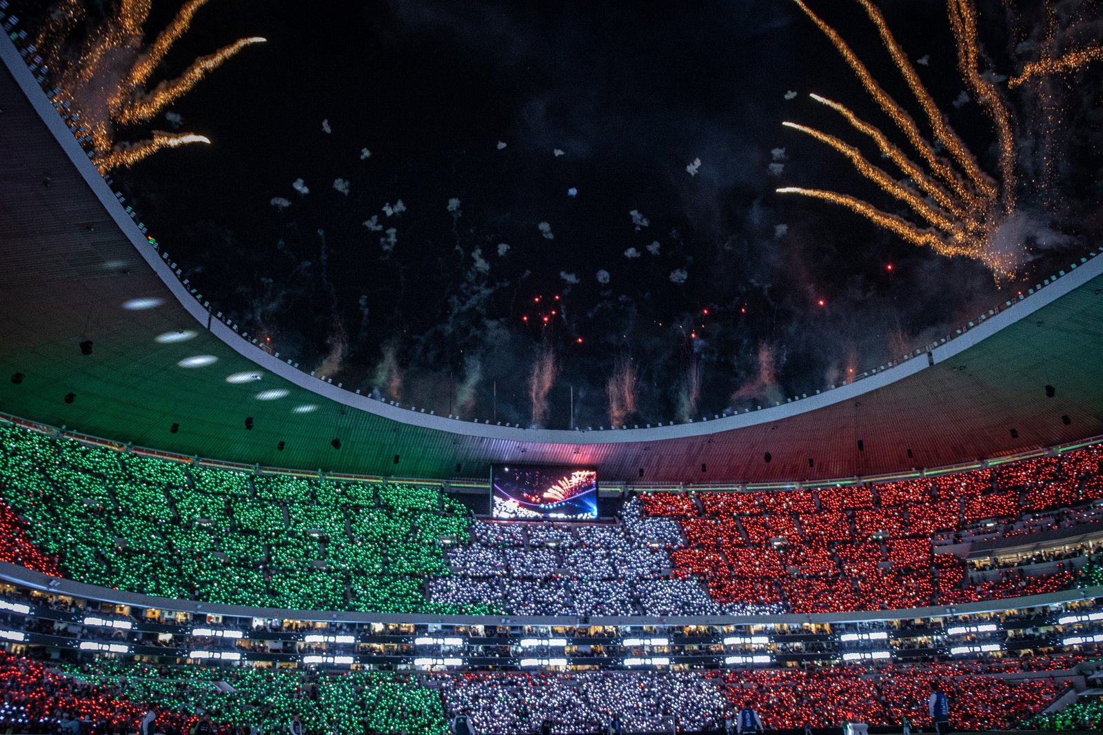 Partido de reinauguración del Estadio Azteca entre las selecciones de México y Portugal, en Ciudad de México, el 28 de marzo 2026.