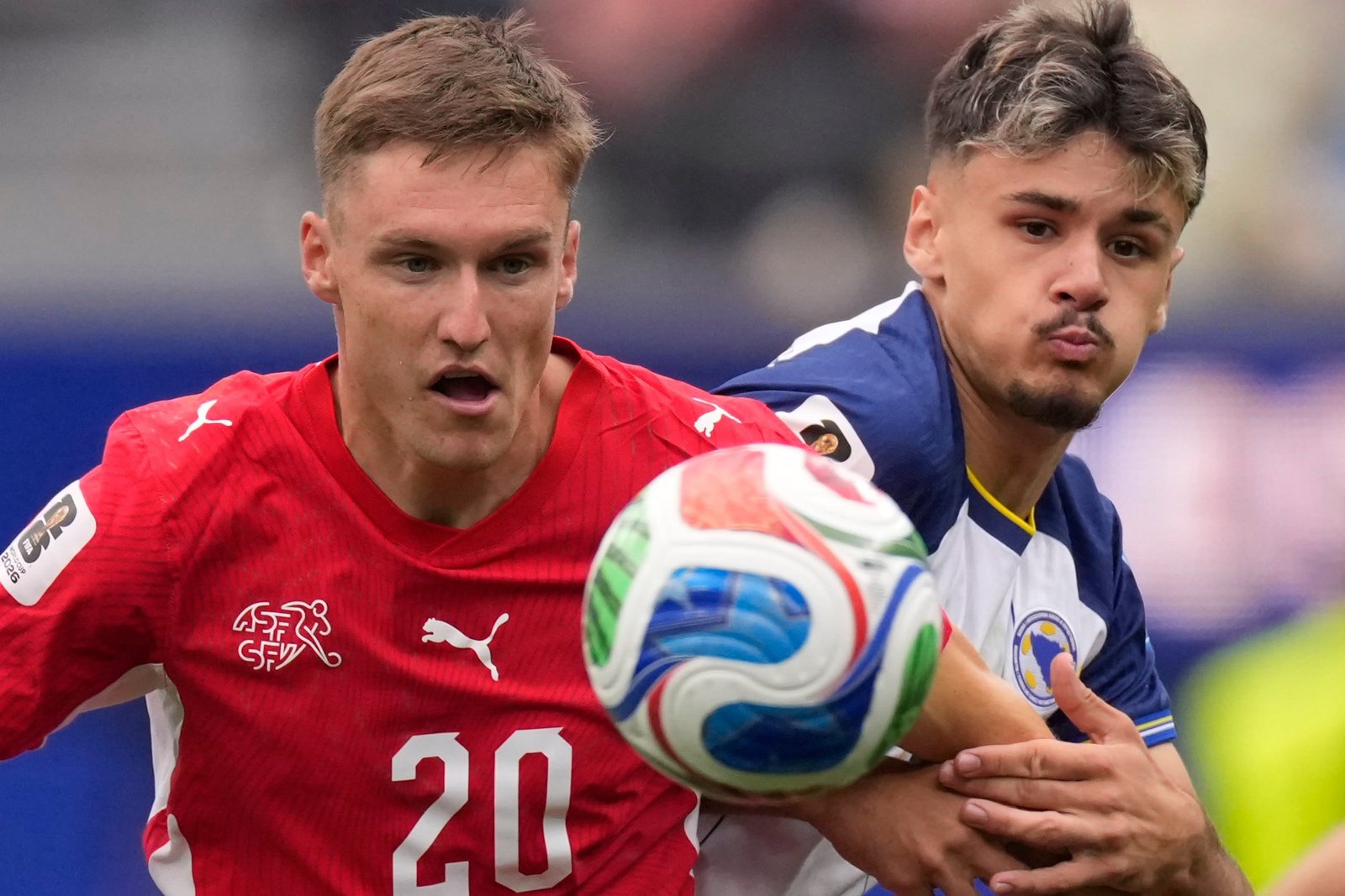 Suiza - Bosnia Herzegovina: Mundial 2026, en directo | Aprietan los helvéticos en los primeros minutos de partido