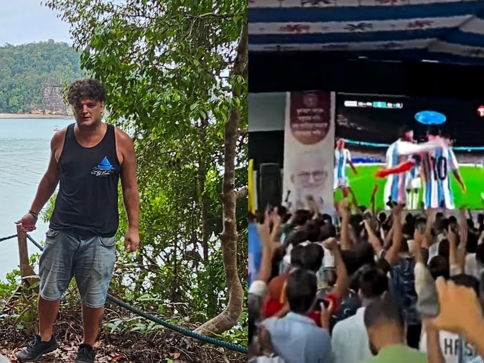 Viajó por 97 países como mochilero y será el único argentino que verá a la Selección en Bangladesh