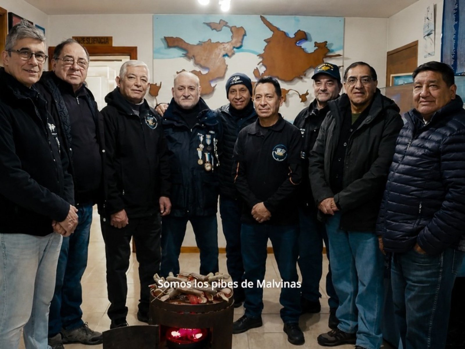 buscan una camiseta firmada de la Selección para ponerla en el Museo de la guerra en Río Grande