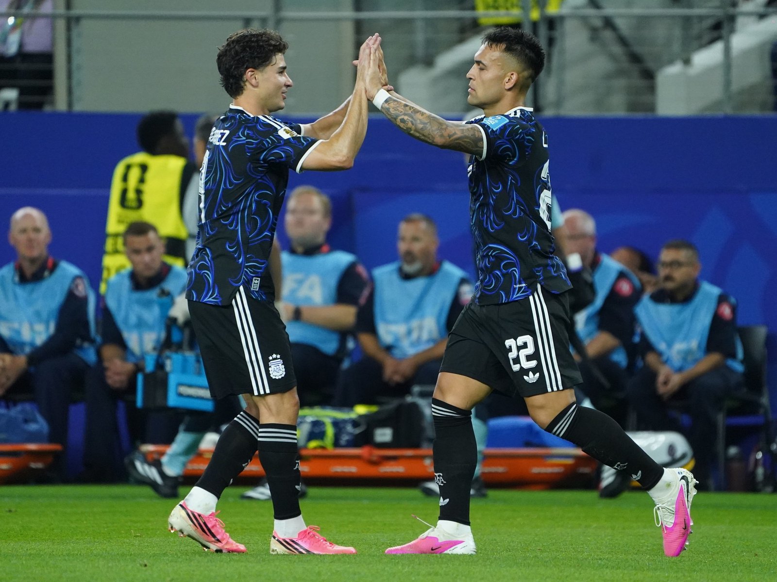 desbloquearon su casillero de goles en un Mundial en Argentina vs Jordania