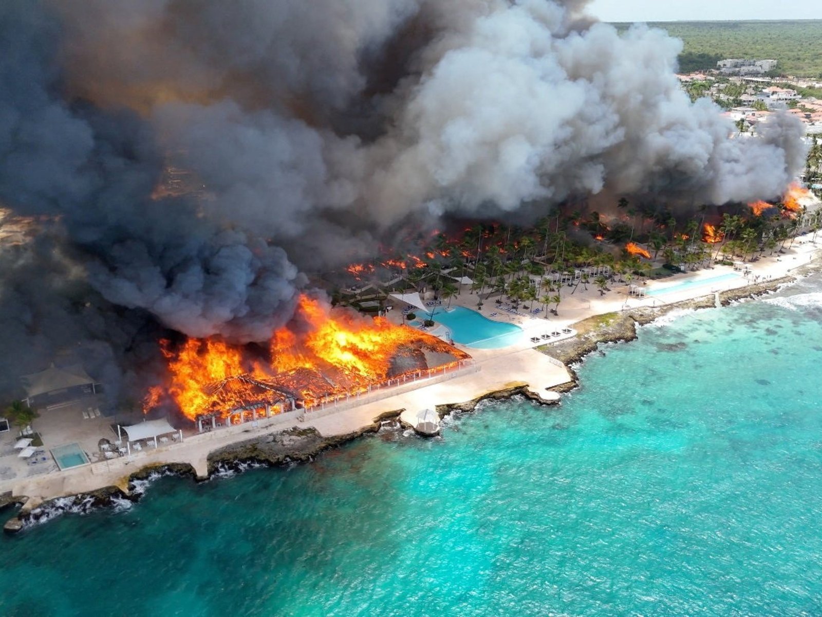 el relato de los argentinos que estaban de vacaciones en el hotel de lujo que se incendió en República Dominicana