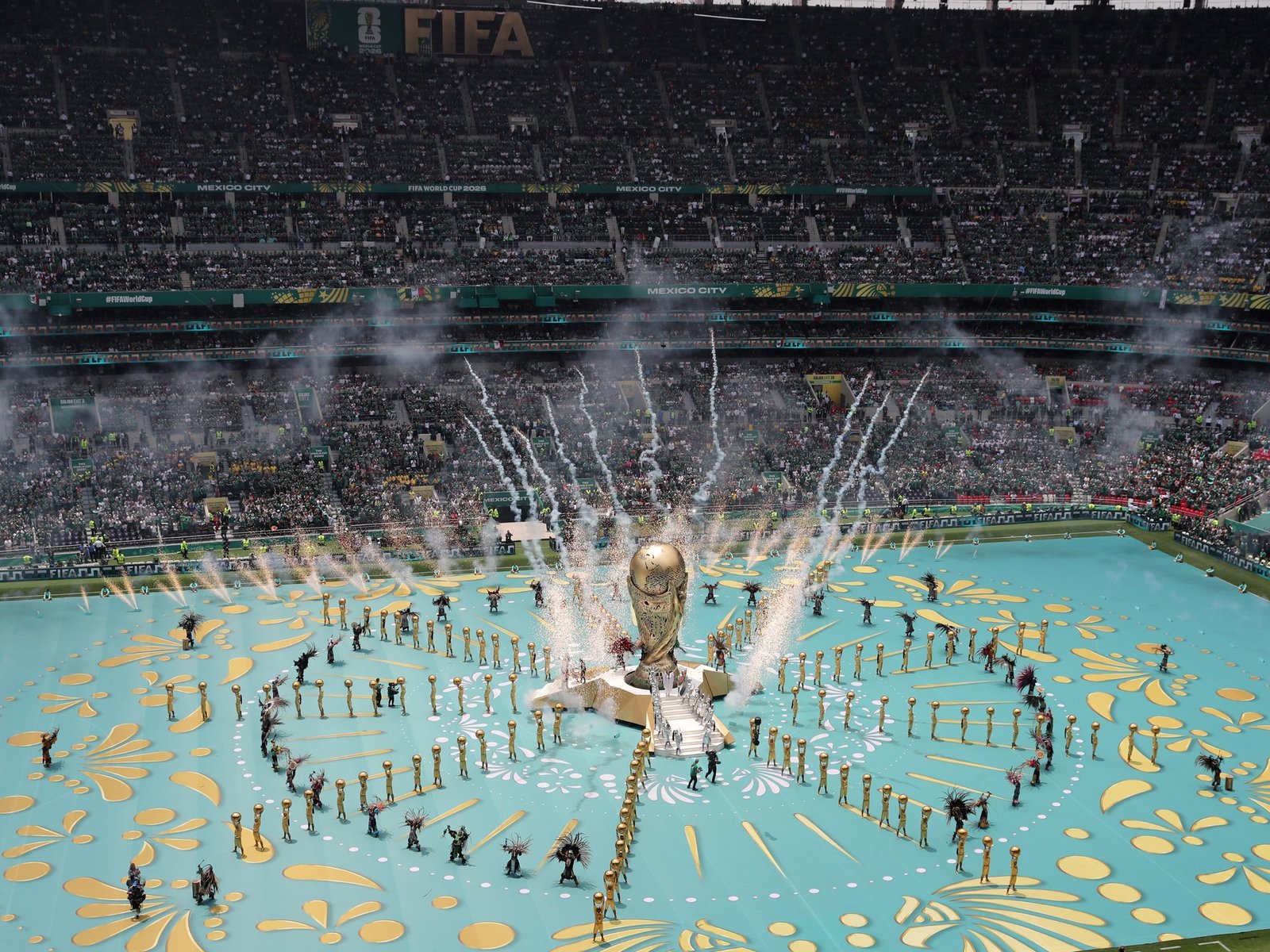 elogios de la prensa para la fiesta de inauguración del Mundial