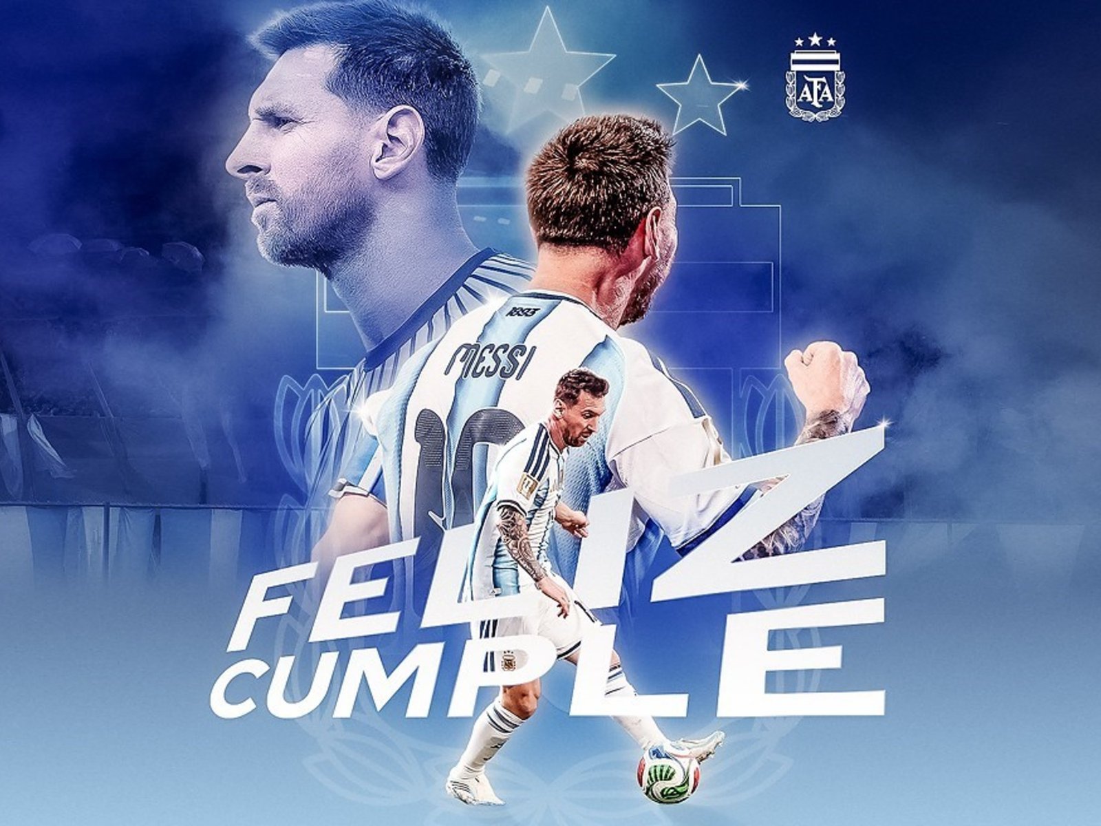 los saludos que recibió el capitán de la Selección Argentina