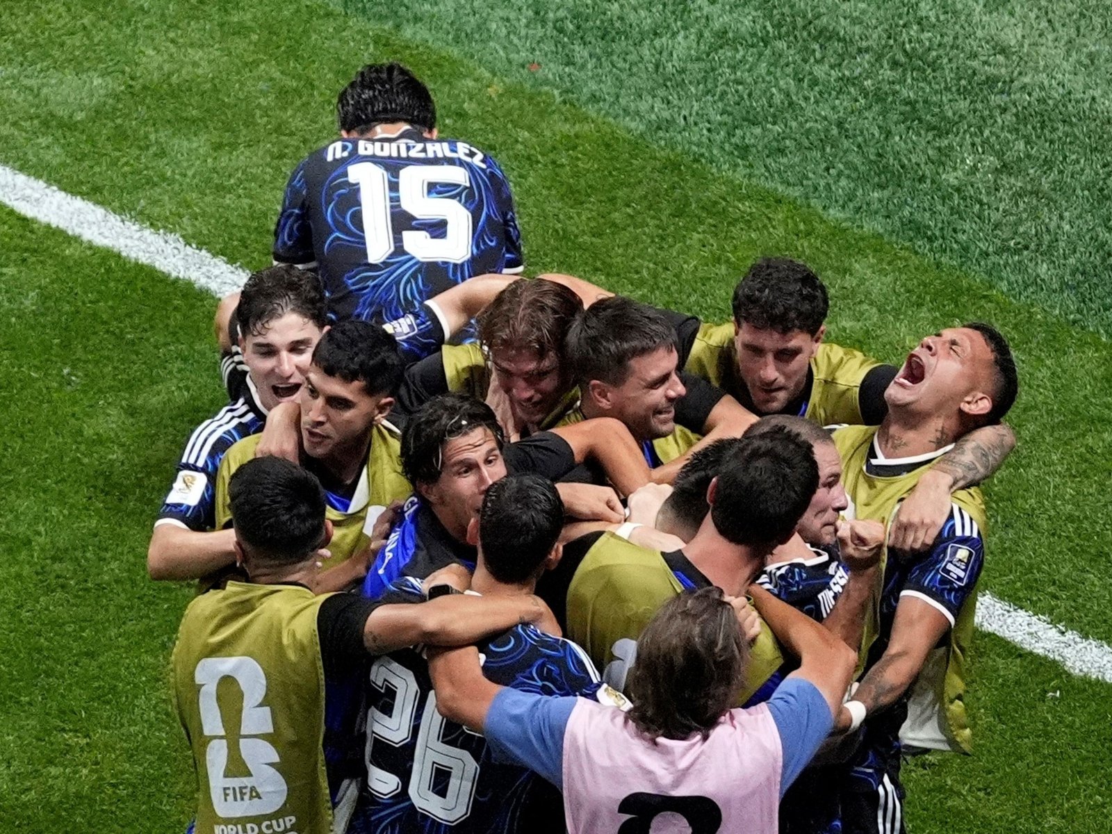 12 de los 19 goles de Argentina en el Mundial fueron después del minuto 75 o en el alargue