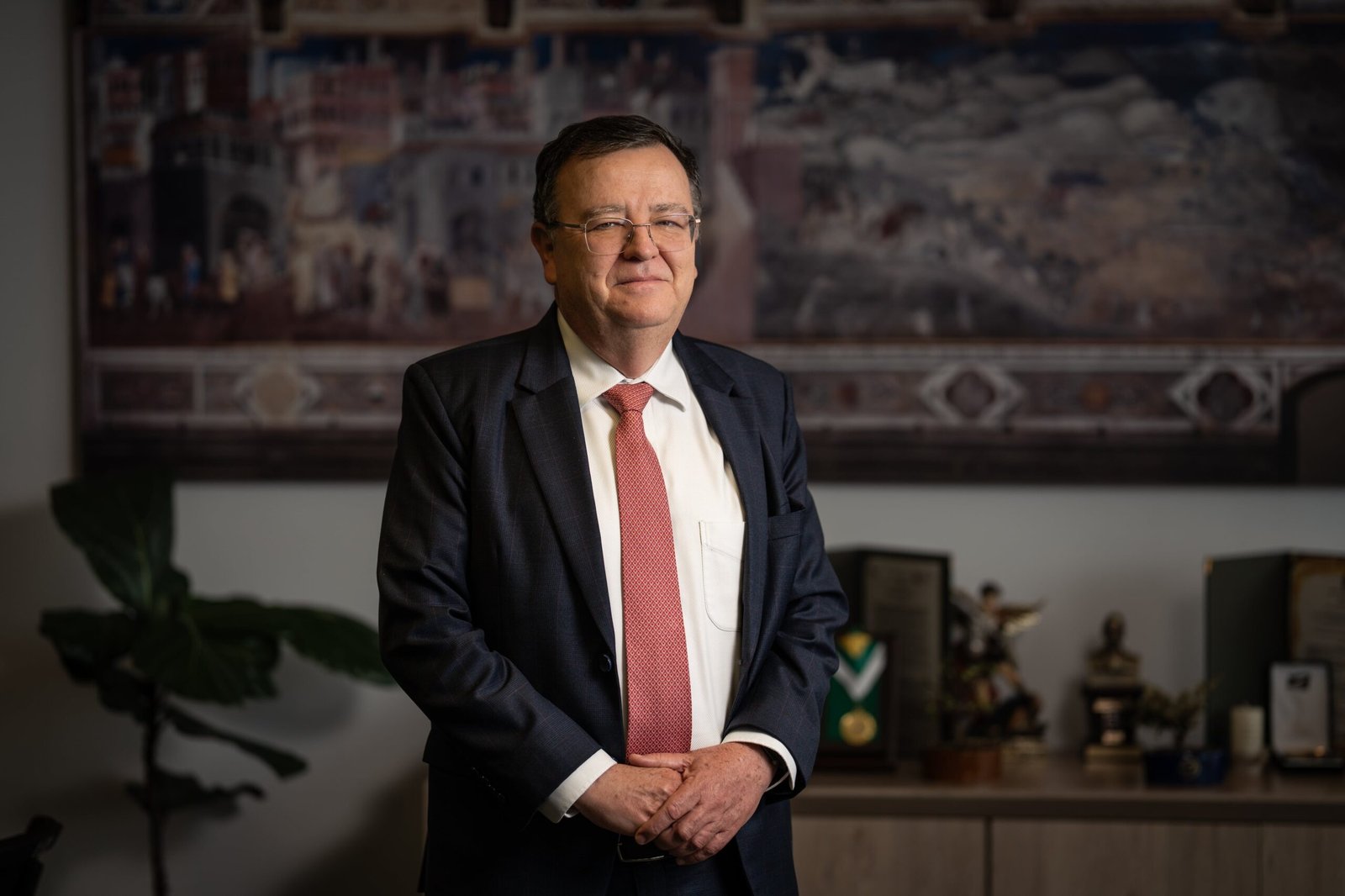 Alejandro Ramelli en su oficina, en Bogotá, el 28 de julio.