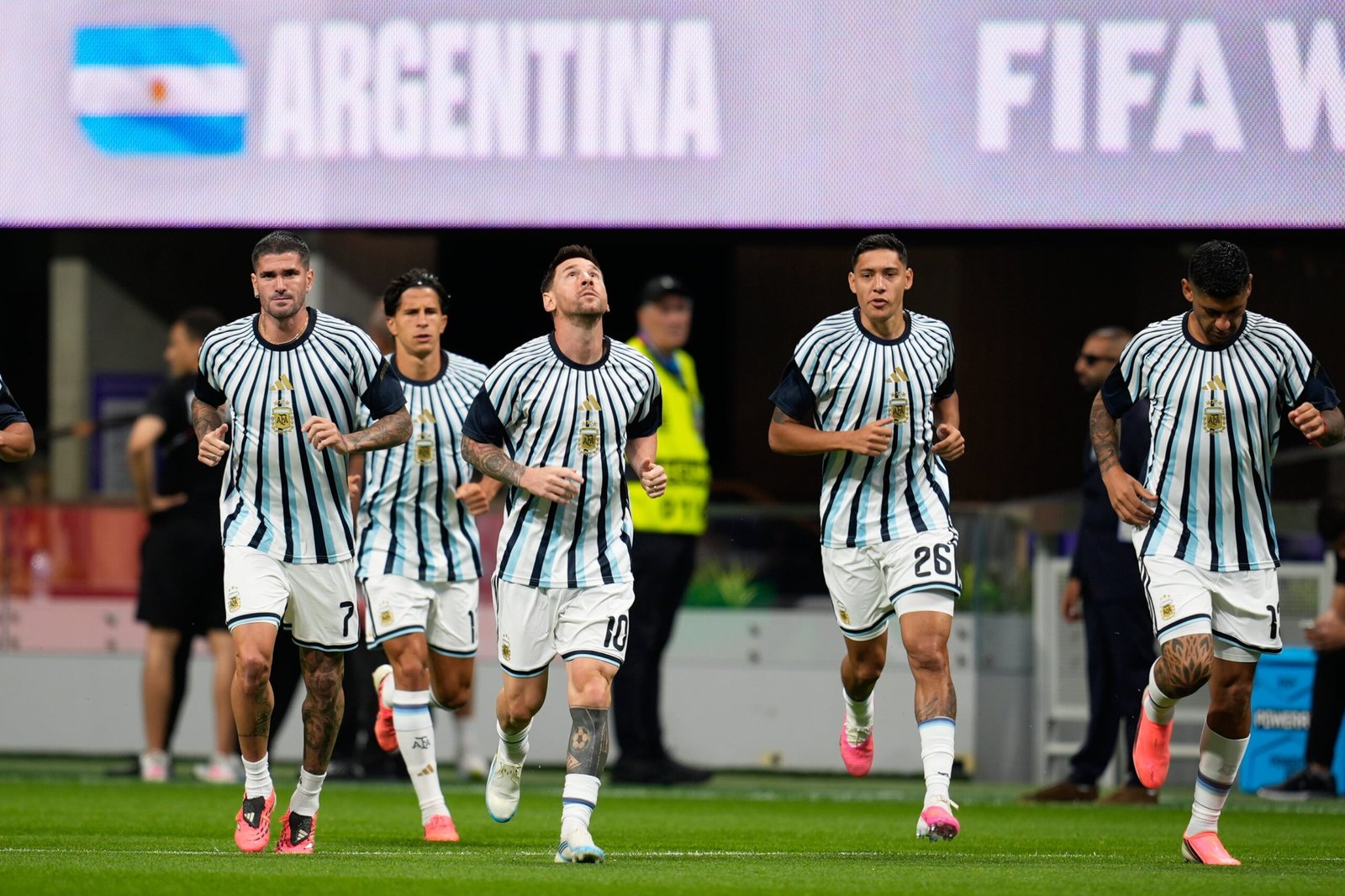 Argentina - Egipto, el partido de octavos de final del Mundial en directo | Comienza el partido en Atlanta