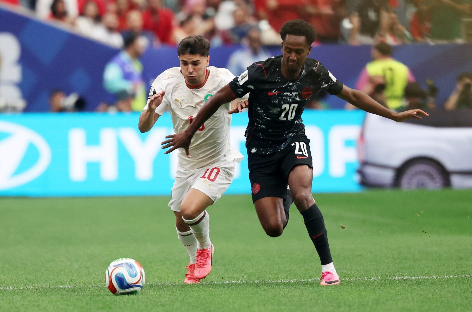 Canadá - Marruecos, el partido de octavos del Mundial en directo | El goleador marroquí Saibari se rompe y entra Rahimi