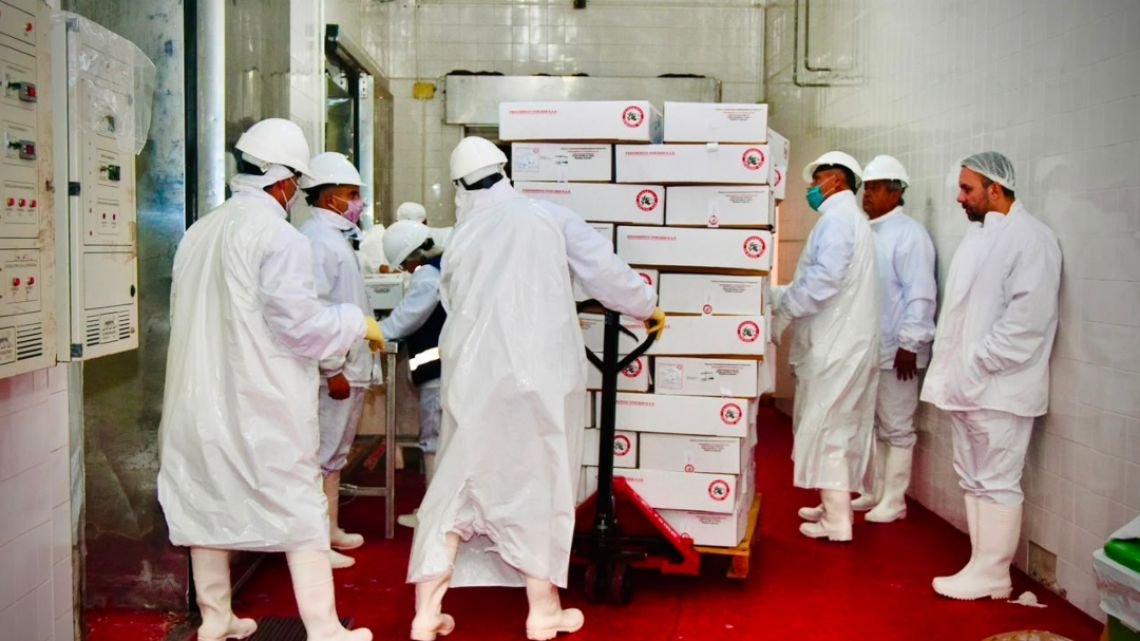 Chaco exportó un nuevo cargamento de carne caprina a Arabia Saudita