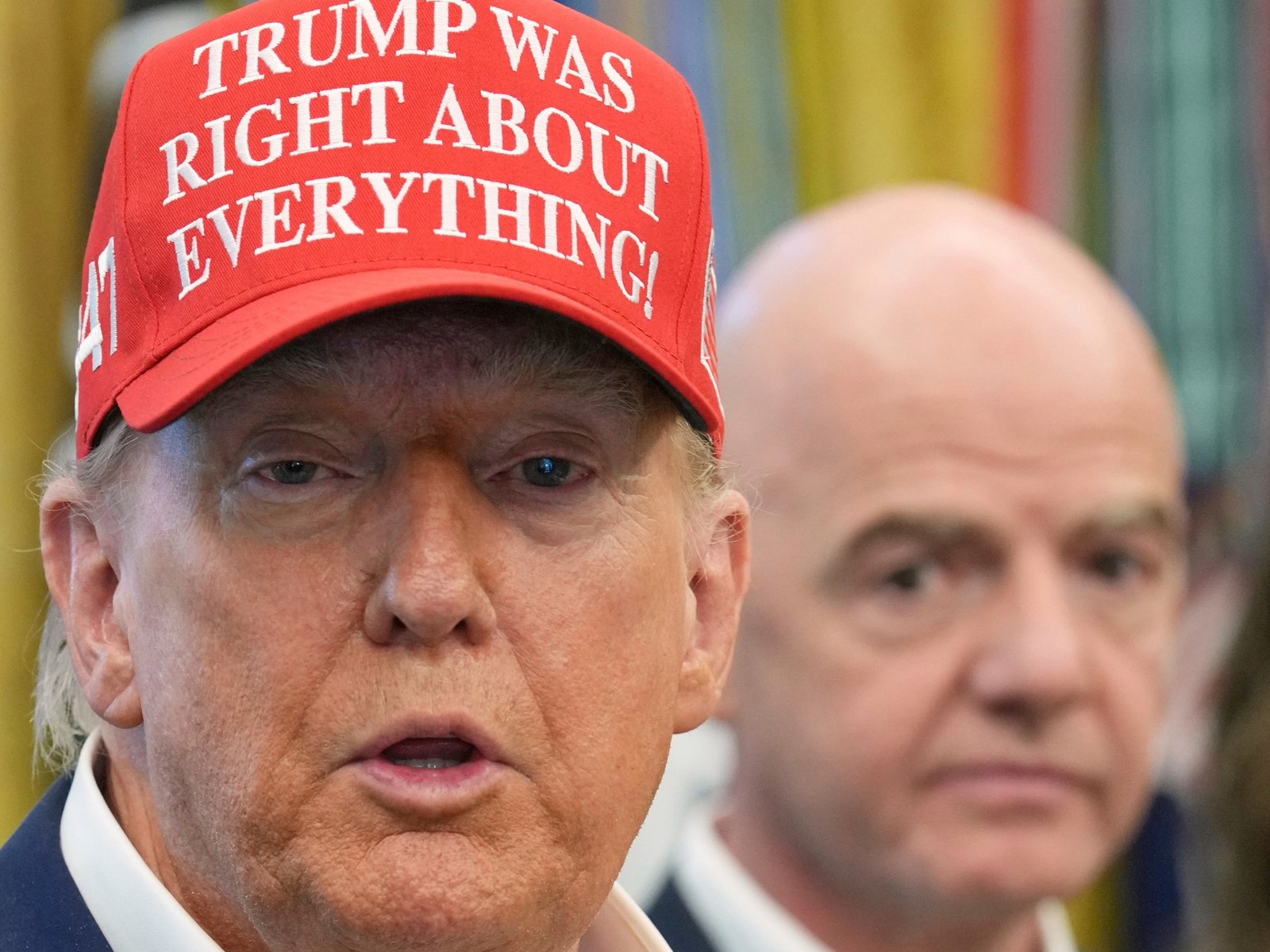 Donald Trump confirmó que llamó a Gianni Infantino para pedir el indulto de Balogun en el Mundial 2026
