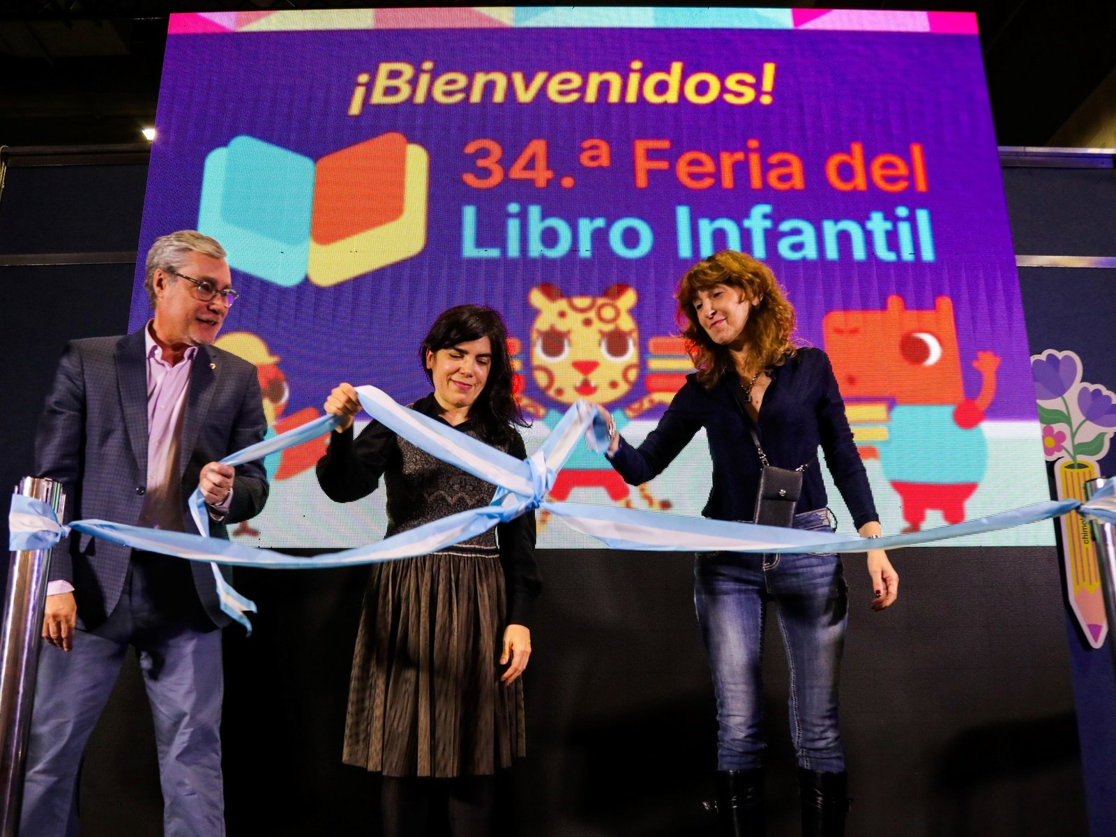 Isol inauguró la Feria del Libro Infantil con un llamado a “defender la alegría” y la imaginación