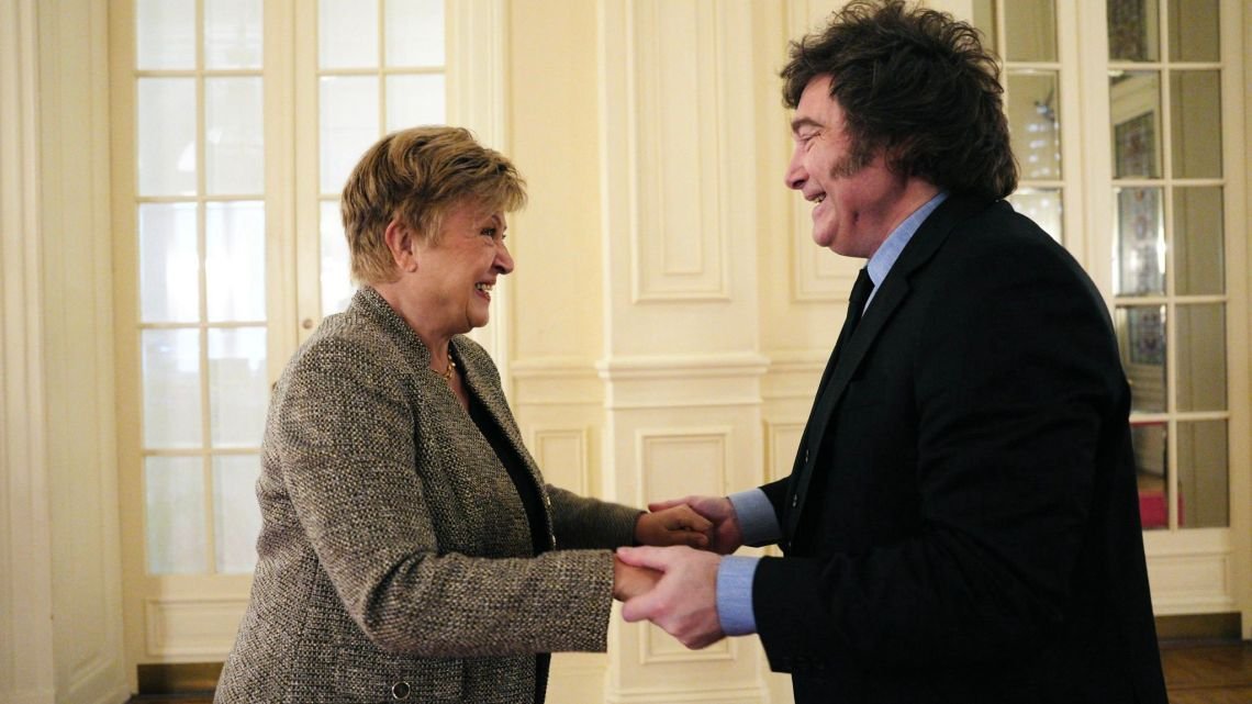 “Kristalina vino a decir que la motosierra no se acabó”, el análisis de Hernán Letcher en “QR!” sobre la visita de la titular del FMI