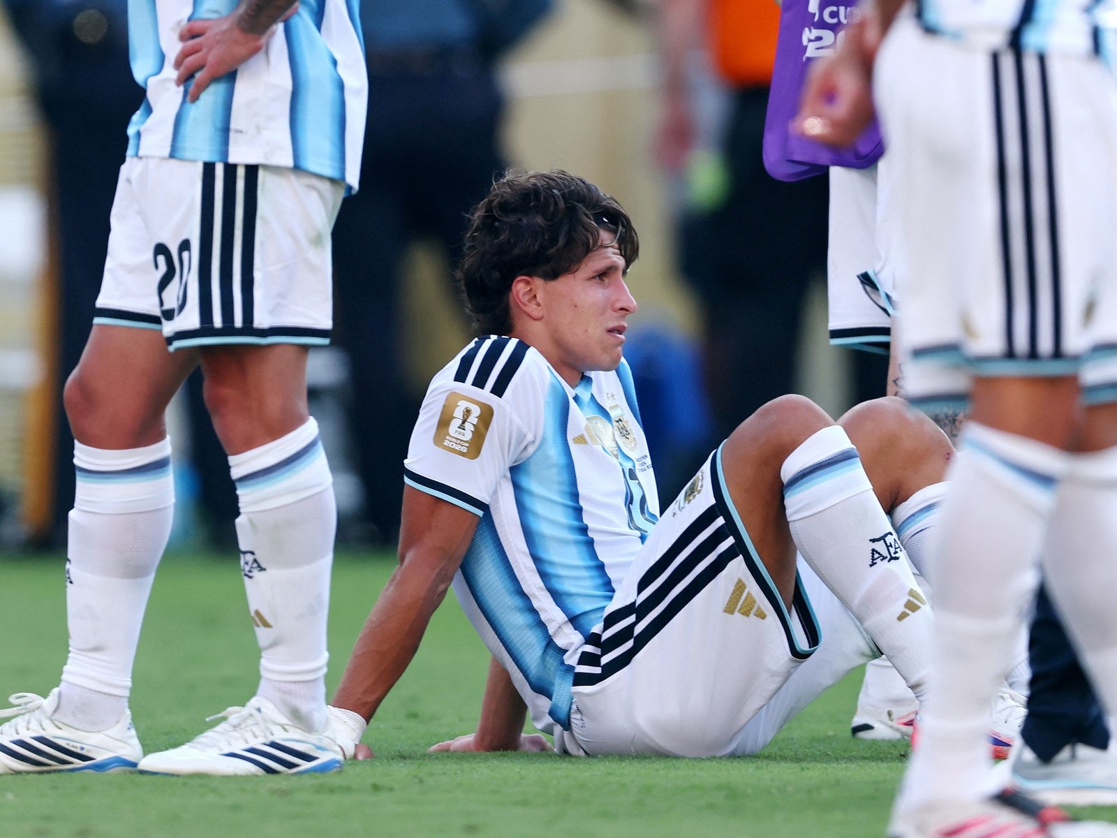La distracción de Giuliano Simeone que dejó el camino libre a Ferran Torres para el gol de España