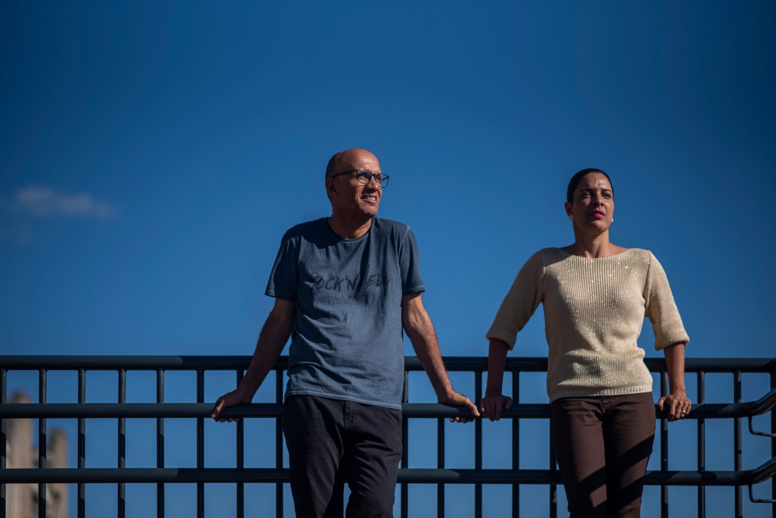 João Bosco Siqueira y DéSoSobora Soares, nacidos en el manicomio de Barbacena en 1966 y 1984, respectivamente, el pasado miércoles en Belo Horizonte.
