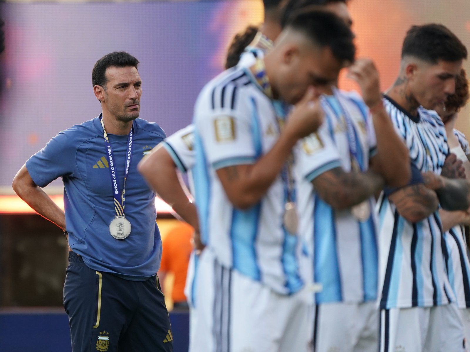 Perder y saber perder, quizás el último servicio de Scaloni