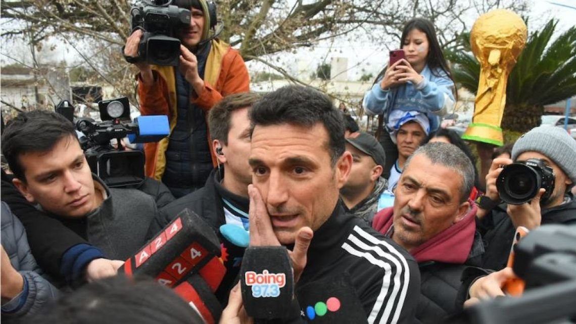 Pujato homenajeará a Lionel Scaloni: “Ya hizo tanto por el pueblo, llevó su nombre al mundo”