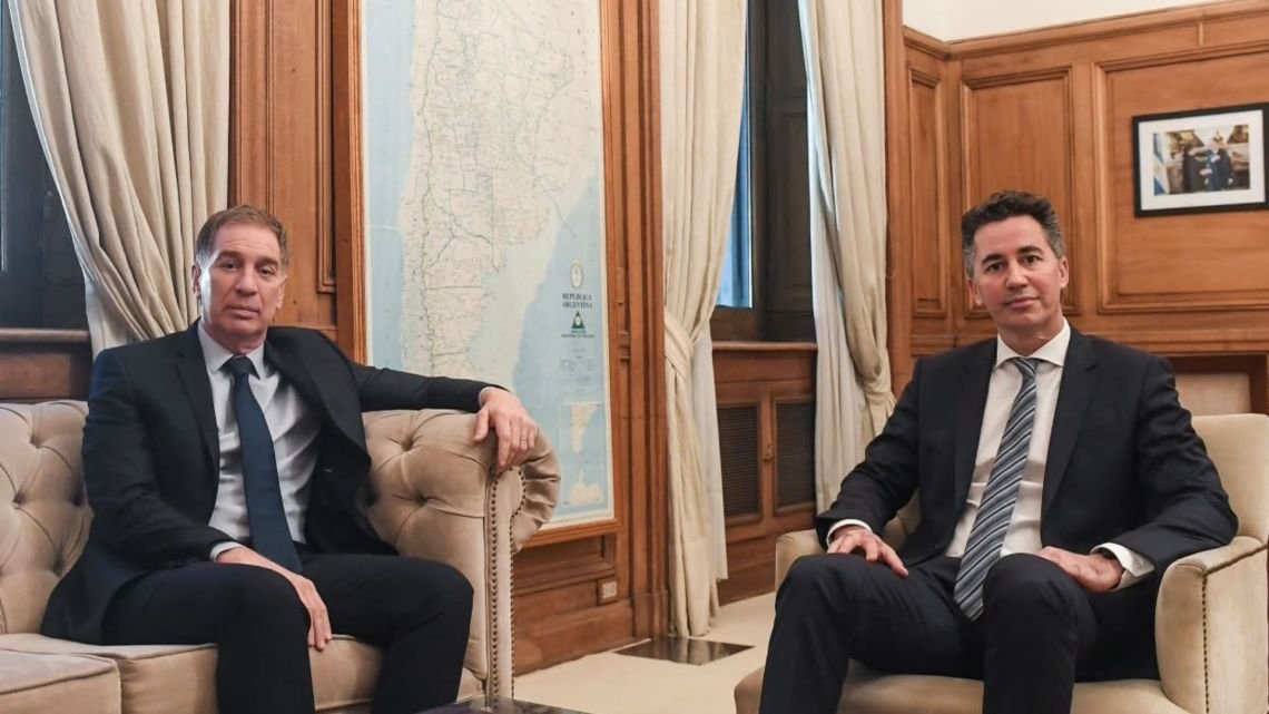Santilli recibió a Manuel Calvo y abrió un nuevo vínculo con Córdoba