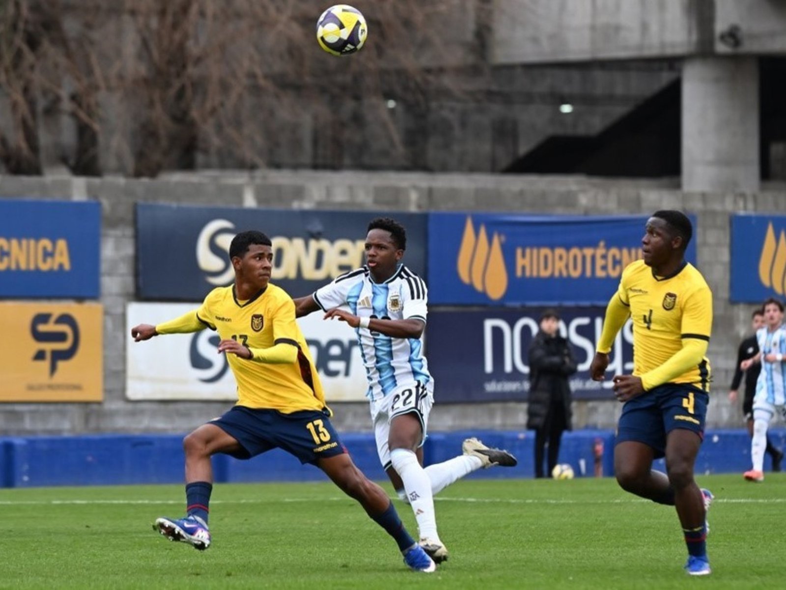 Stephen “Kiki” Ramos marcó un gol con la Selección Sub 17 y se ilusiona con un lugar en el Mundial de Qatar