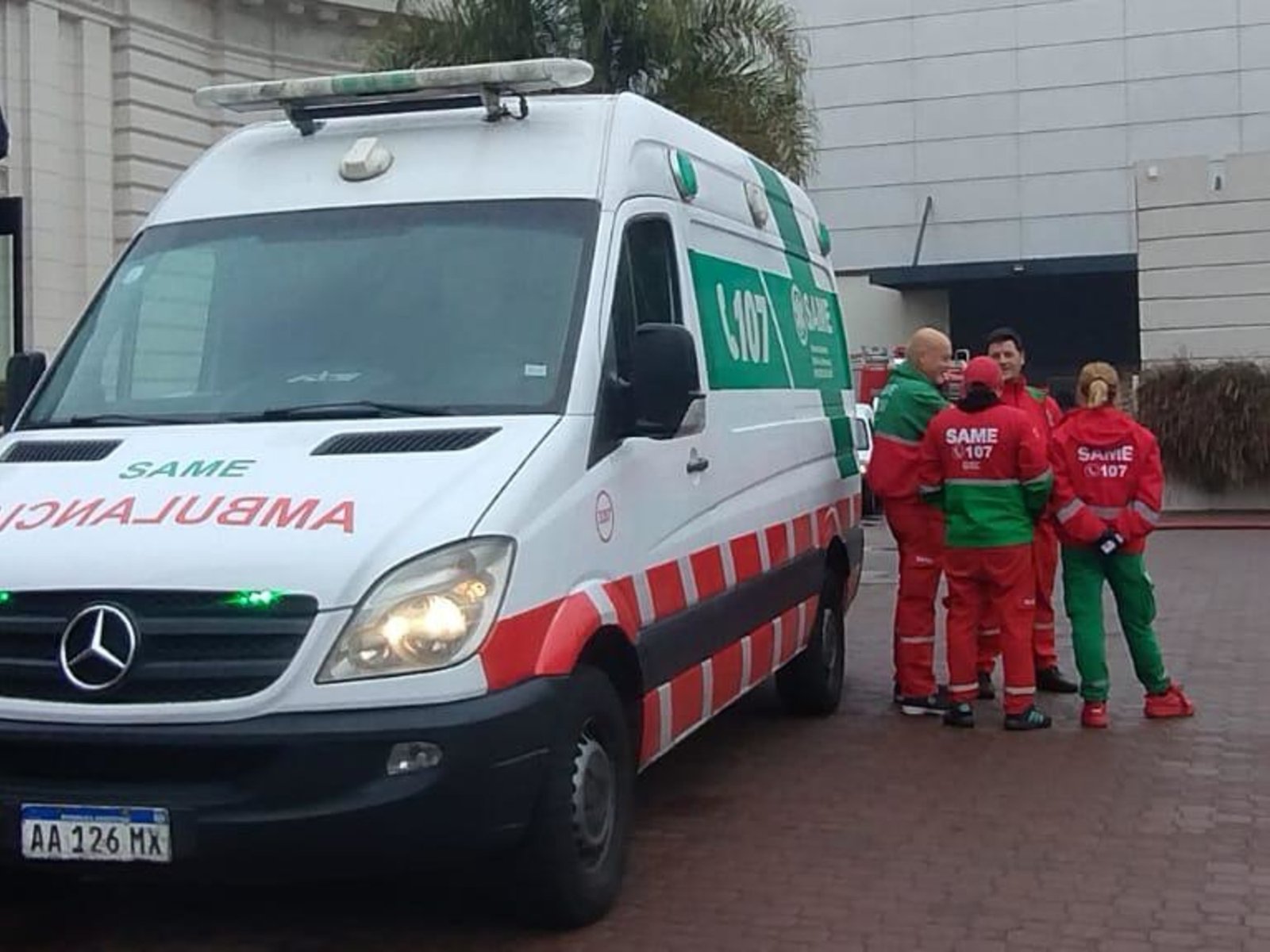Una persona murió tras sufrir un paro cardiorespiratorio durante el partido entre Argentina y España