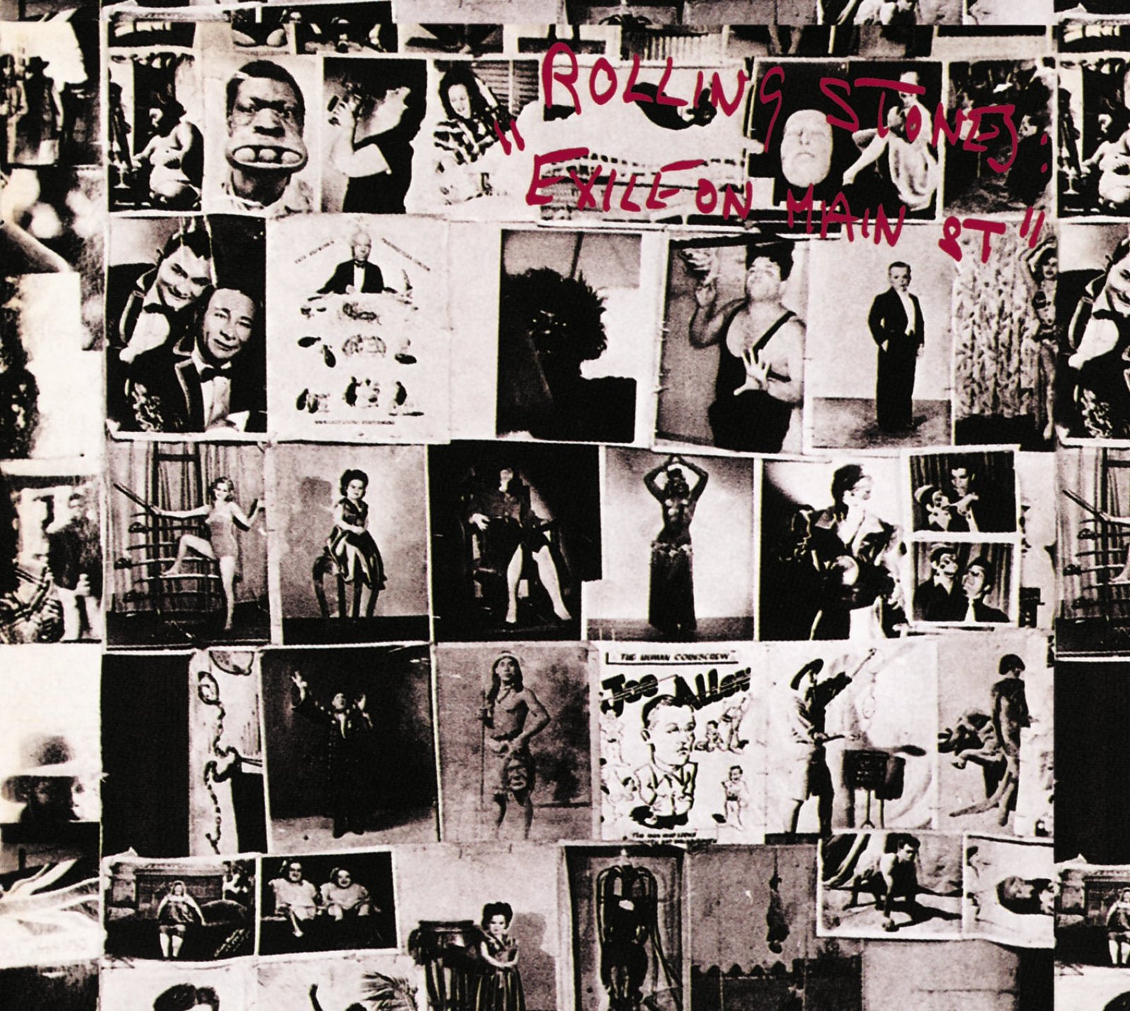 Portada del disco de los Rolling Stones 'Exile on Main St.'.