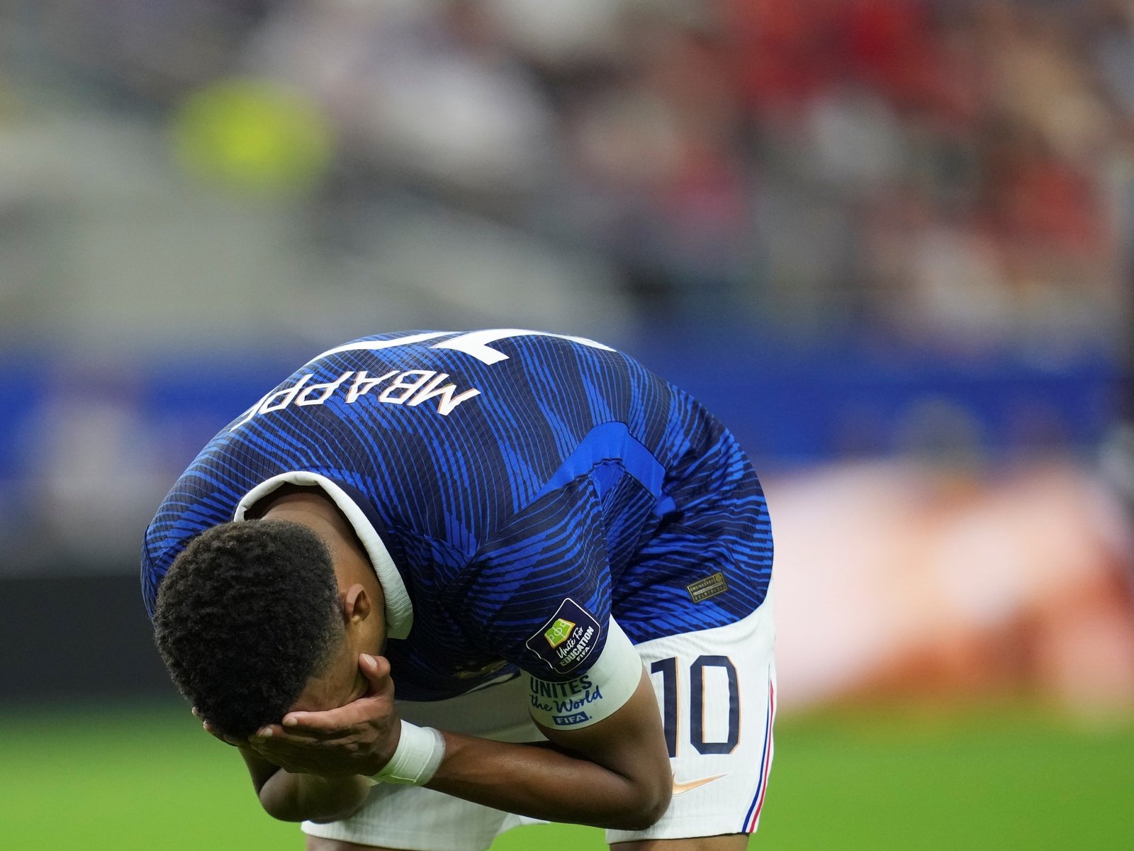 así fue la reacción del francés