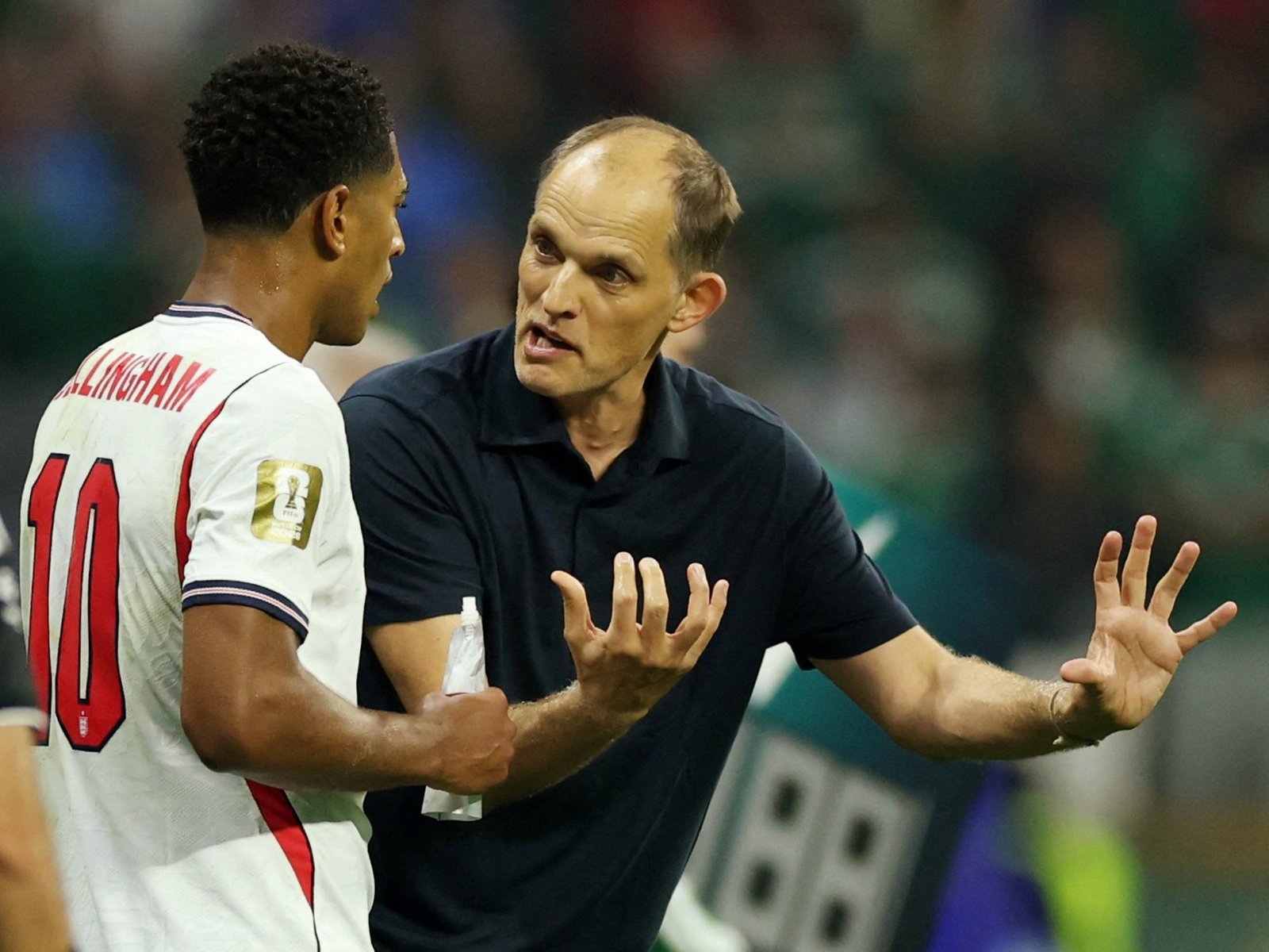 el cruce entre Tuchel y Bellingham dividió al país