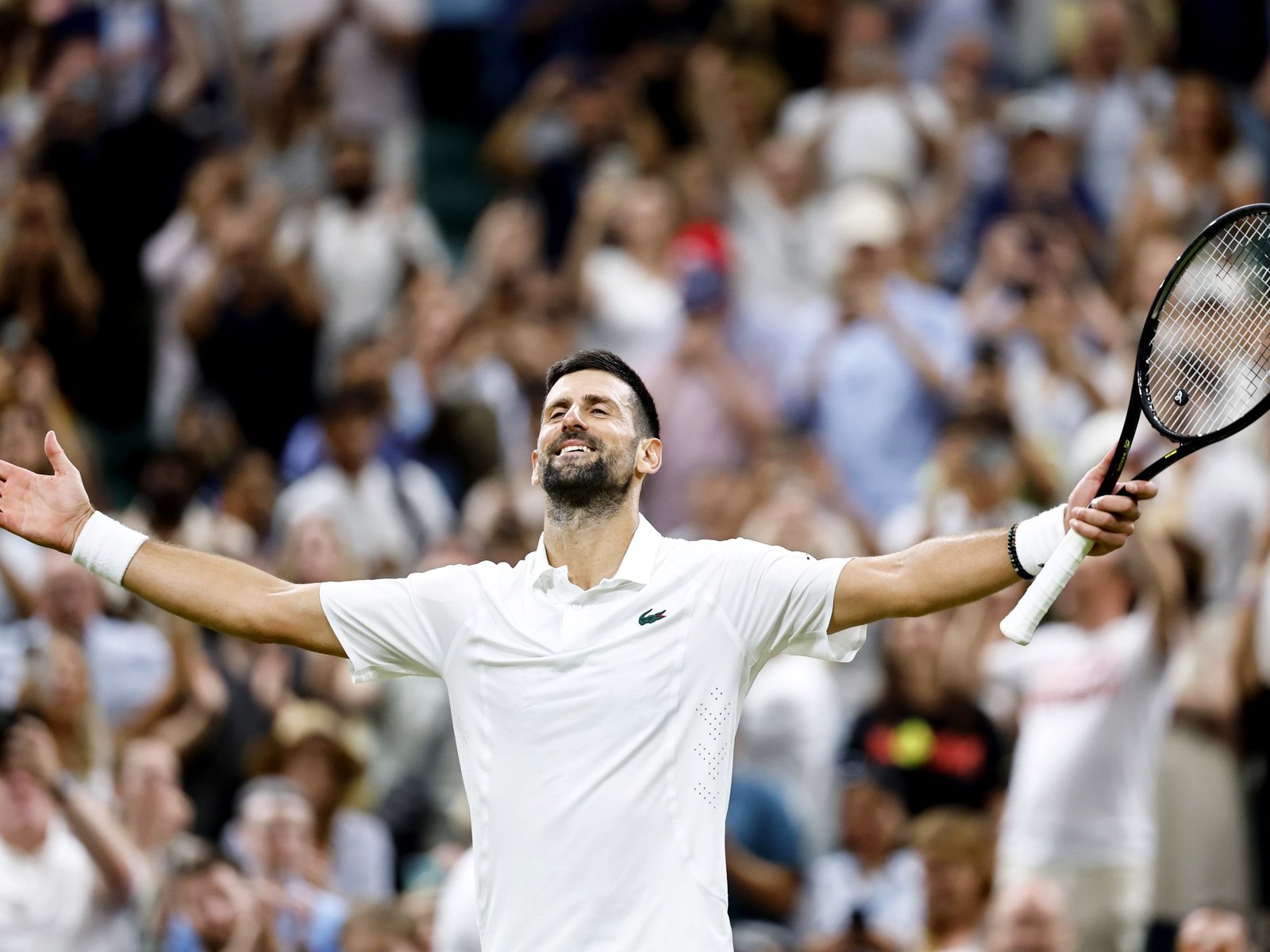 jugó el partido más largo de su vida en Wimbledon y pasó a semis