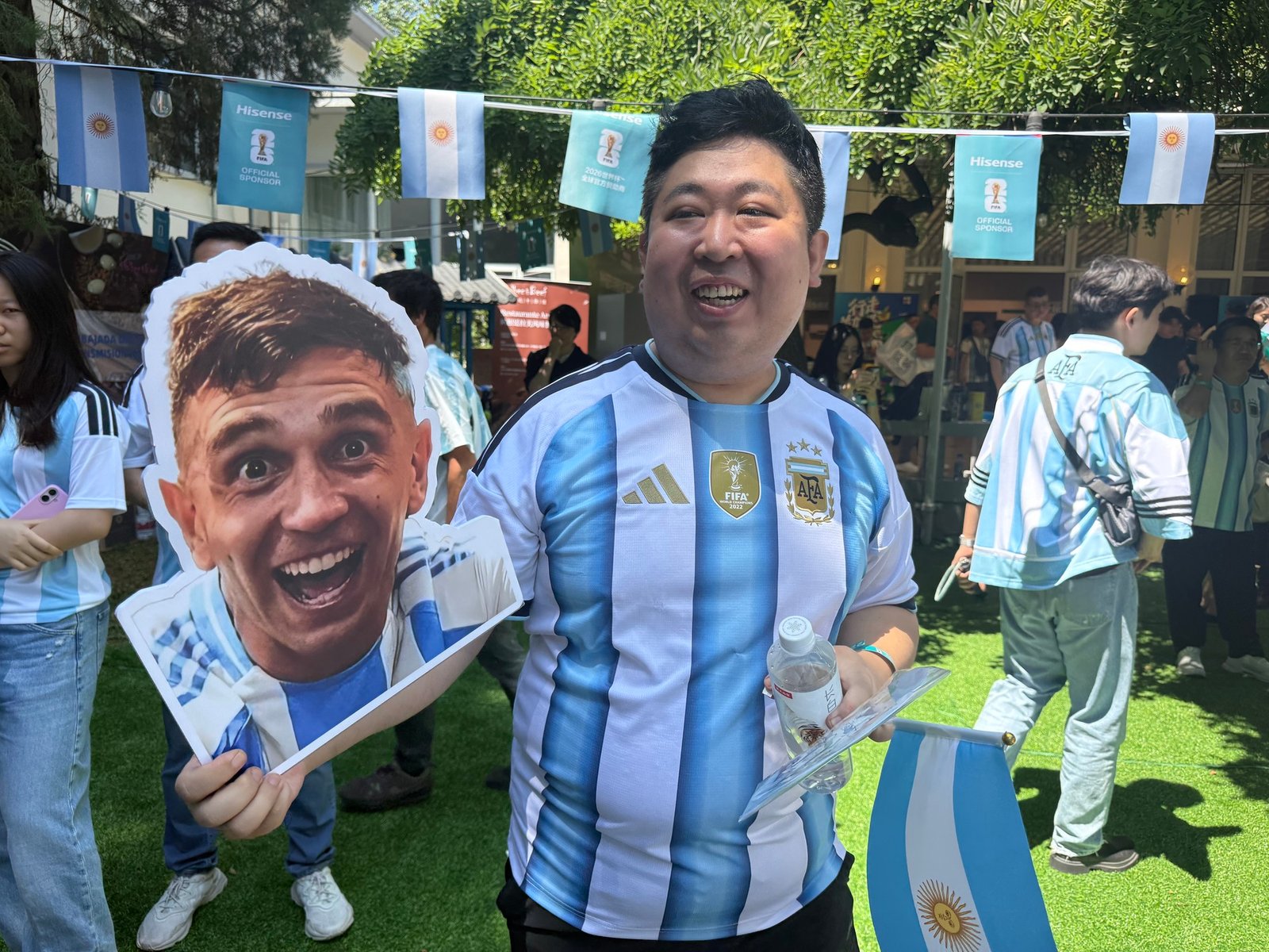 los chinos que en Beijing eligieron ser hinchas de Argentina
