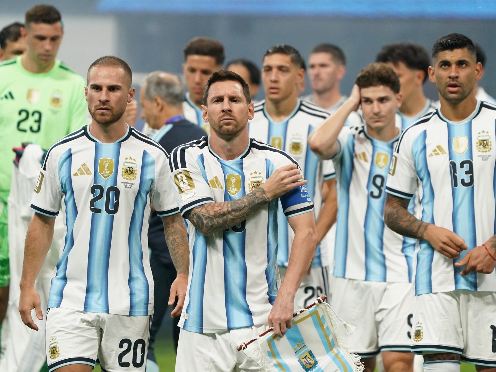 tres jugadas (y media) para escribir otro capítulo de la mejor Selección de la historia