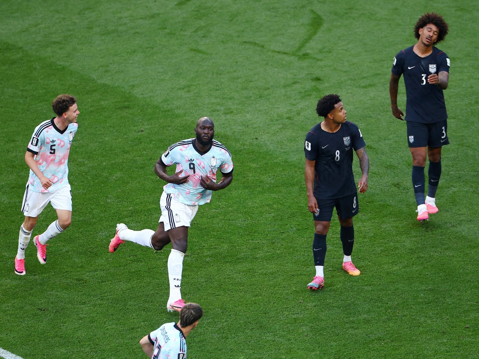 ¿el goleador de Bélgica se burló de Donald Trump?