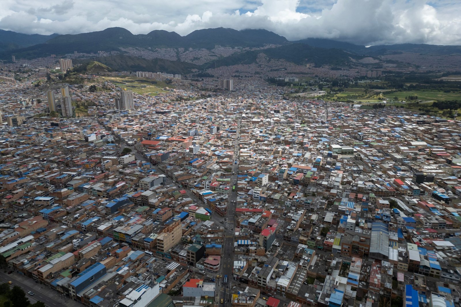 Vista del Barrio San Benito en Bogotá, en octubre de 2025.