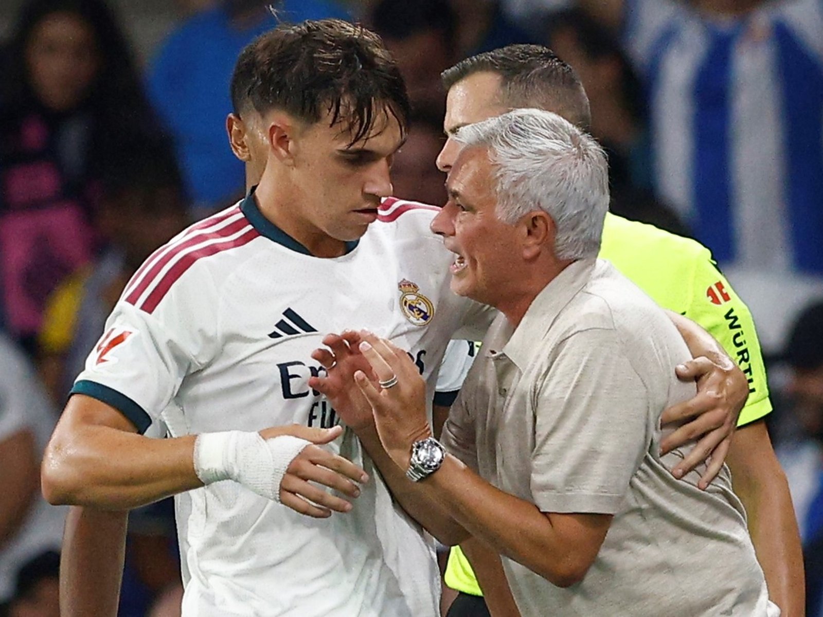 Carlos Espí, el gigante desconocido que le dio el triunfo al Real Madrid y salvó a José Mourinho en el debut contra Espanyol