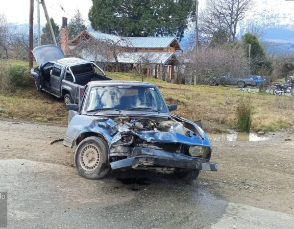 Dos heridos tras una colisión en la Ruta 40