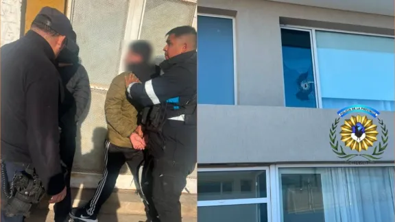 Dos jóvenes fueron sorprendidos con objetos robados y escaparon a pie